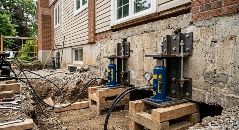 Foundation Jacking in Anacortes, WA