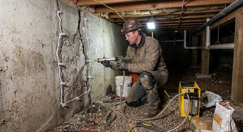 Basement Foundation Repair in Anacortes, WA