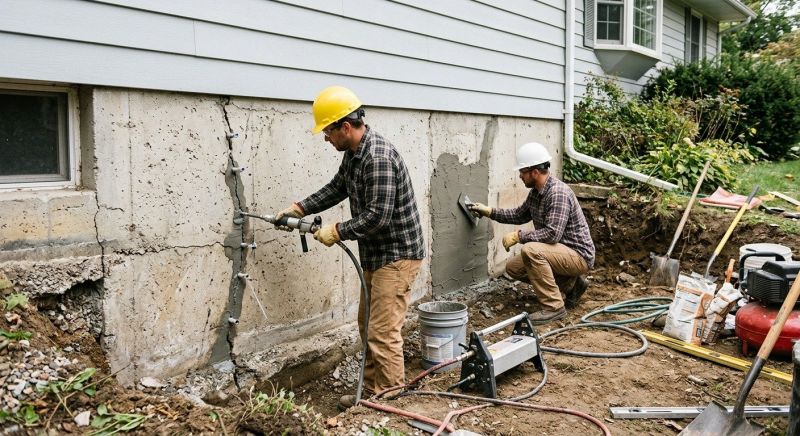 Basement Foundation Repair in Arlington, WA