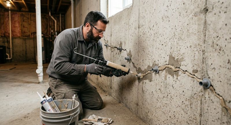 Basement Foundation Repair in Island County, WA