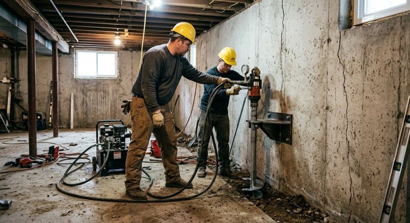 Basement Stabilization in Skagit County, WA