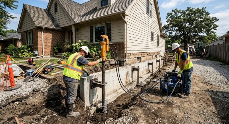 Basement Stabilization in Skagit County, WA