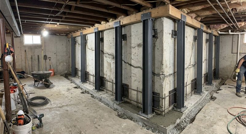 Basement Stabilization in Skagit County, WA