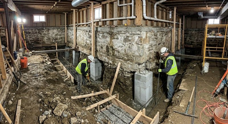 Basement Underpinning in Skagit County, WA
