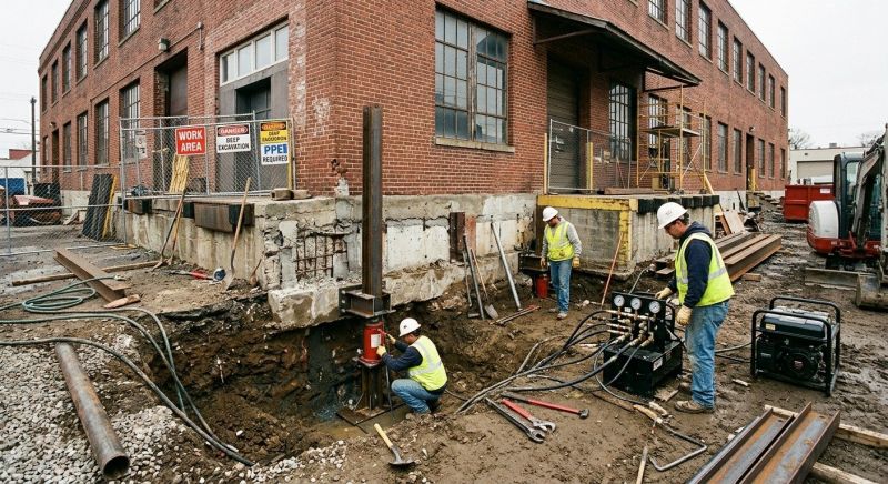Commercial Foundation Repair in Skagit County, WA