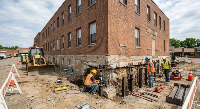 Commercial Foundation Repair in Skagit County, WA