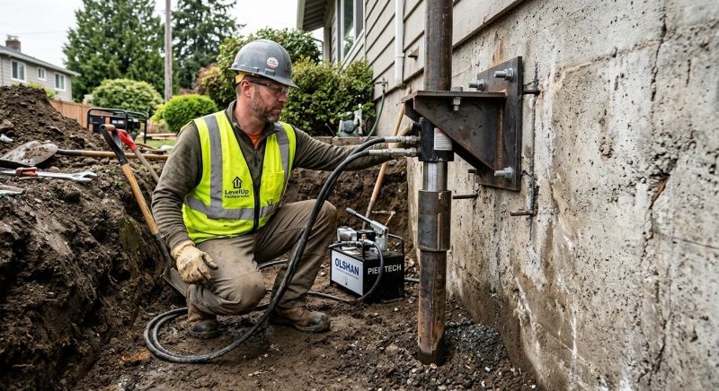 Concrete Foundation Leveling in Oak Harbor, WA