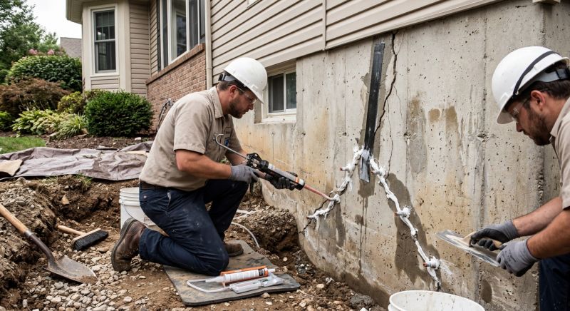 Cracked Foundation Repair in Oak Harbor, WA