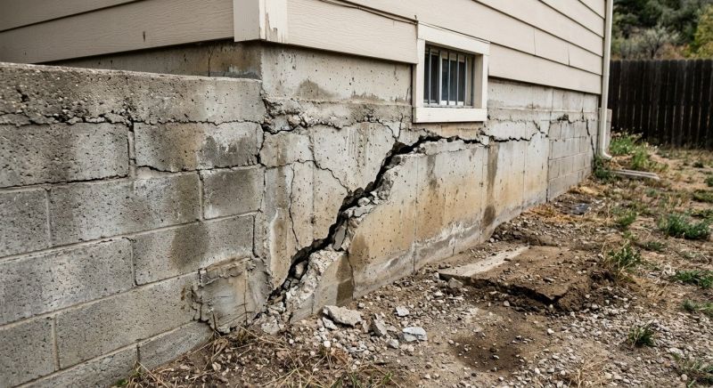 Cracked Foundation Repair in Oak Harbor, WA