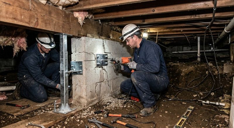 Crawlspace Foundation Repair in Island County, WA