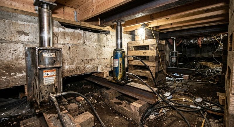 Foundation Jacking in Arlington, WA