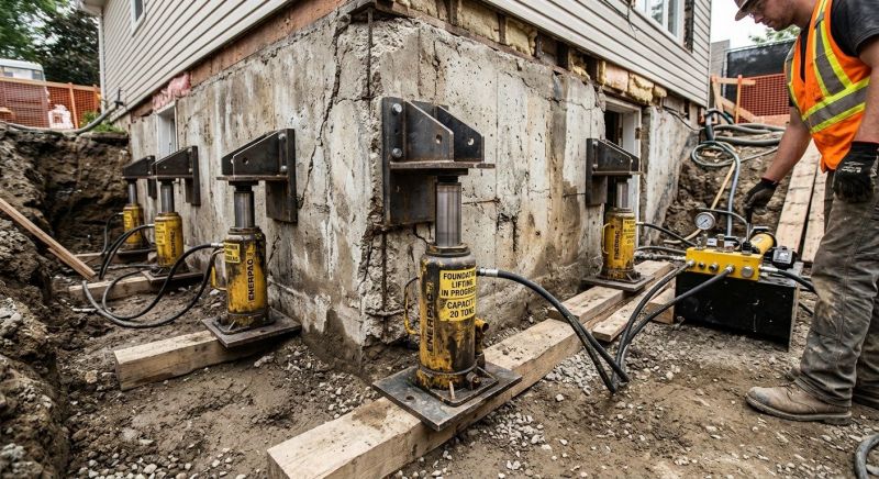 Foundation Jacking in Burlington, WA