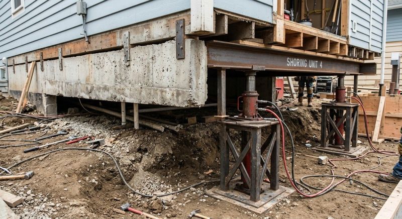 Foundation Jacking in Island County, WA