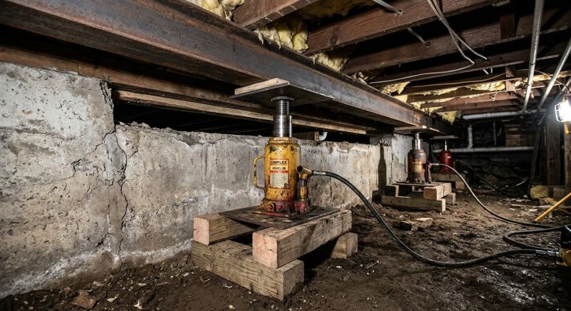 Foundation Jacking in Island County, WA