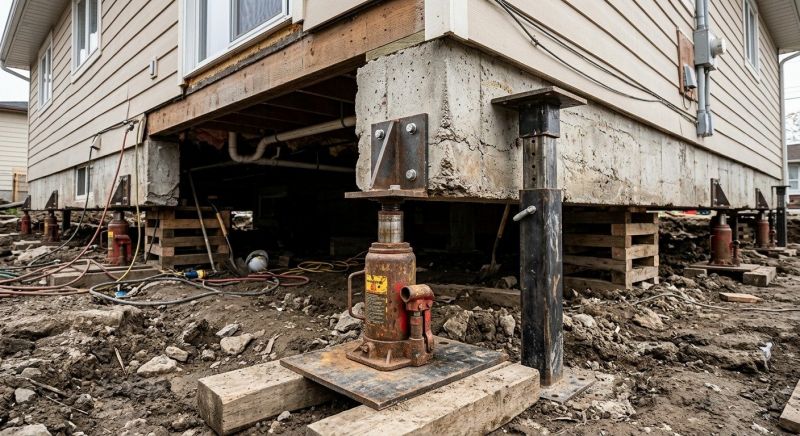 Foundation Jacking in Island County, WA