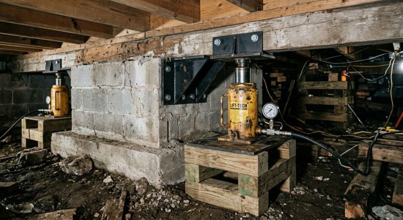 Foundation Jacking in Skagit County, WA