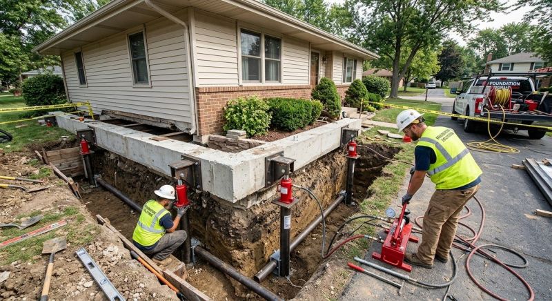 Foundation Jacking in Mount Vernon, WA
