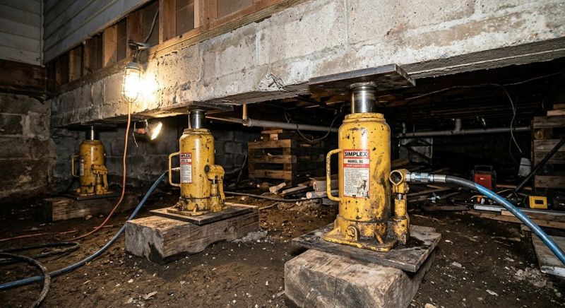Foundation Jacking in Mount Vernon, WA