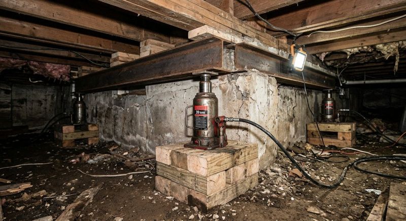 Foundation Jacking in Oak Harbor, WA