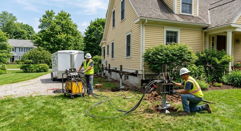Foundation Lifting in Skagit County, WA