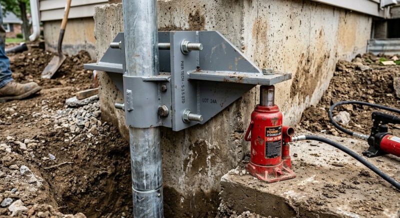 Foundation Pier Leveling in Skagit County, WA