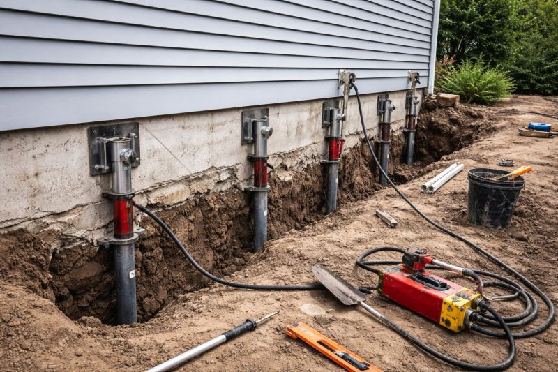 Foundation Pier Repair in Skagit County, WA