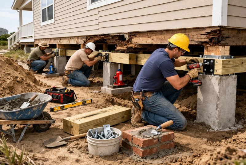 Foundation Raising in Island County, WA