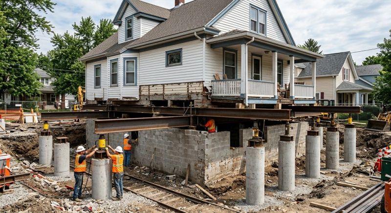 Foundation Raising in Mount Vernon, WA