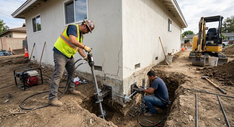 Foundation Stabilizing in Anacortes, WA