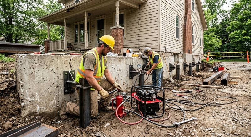 Foundation Stabilizing in Coupeville, WA