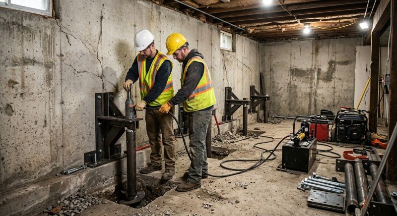 Foundation Stabilizing in Stanwood, WA