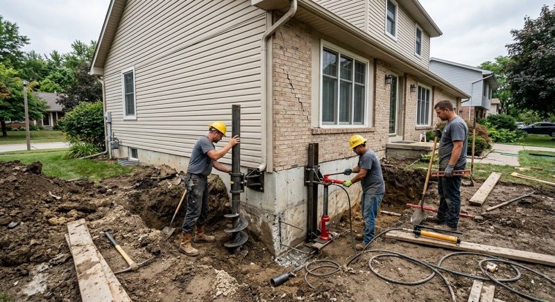 House Foundation Repair in Anacortes, WA