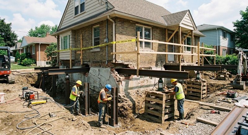 House Foundation Repair in Burlington, WA