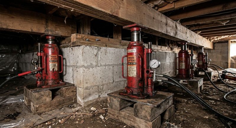 House Settling Repair in Skagit County, WA