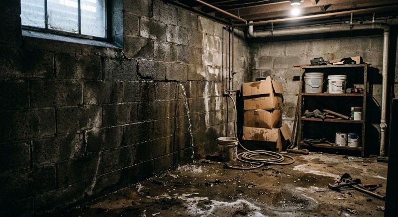 Leaking Foundation Repair in Skagit County, WA
