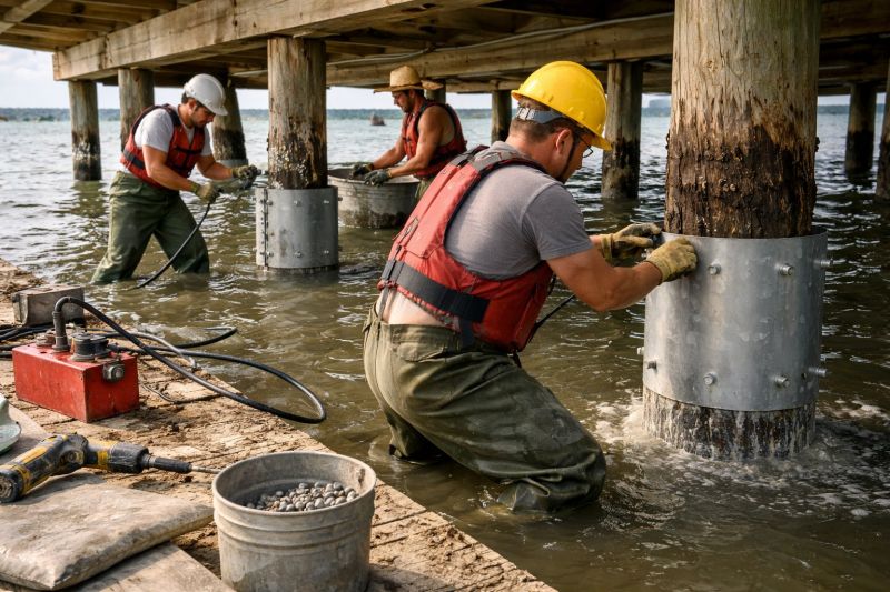Piling Repair in Coupeville, WA