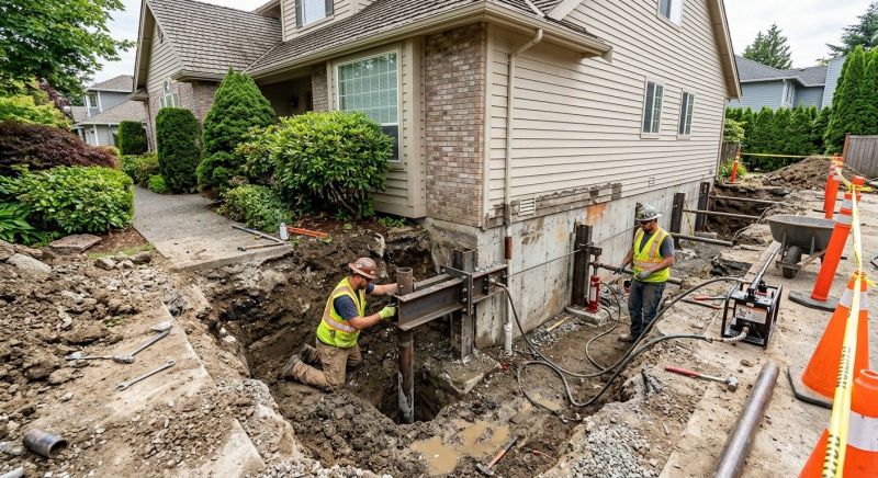 Residential Foundation Repair in Skagit County, WA