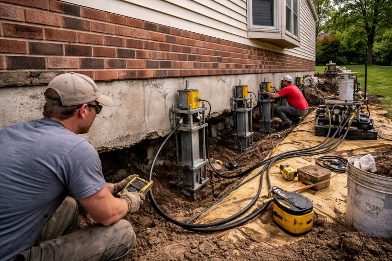 Settling Foundation Service in Mount Vernon, WA
