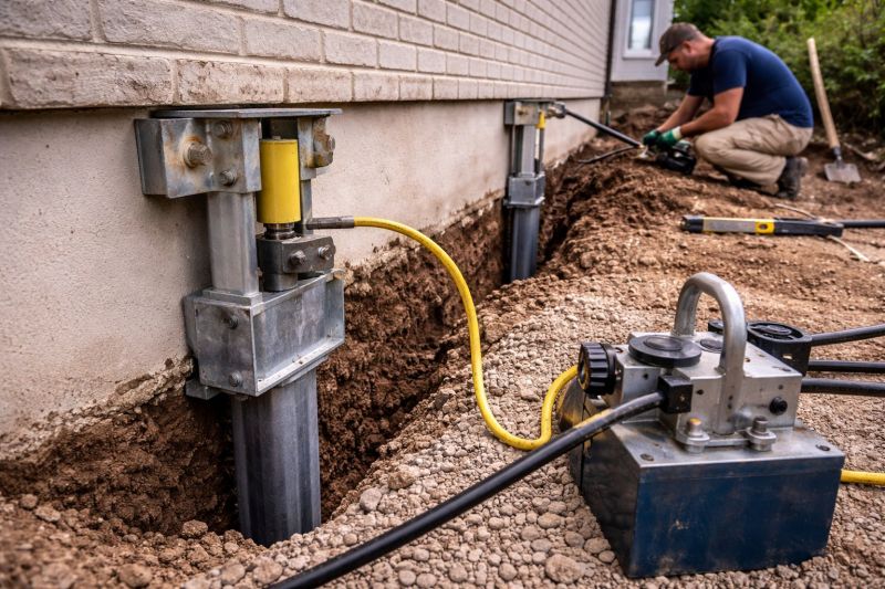 Sinking Foundation Repair in Island County, WA