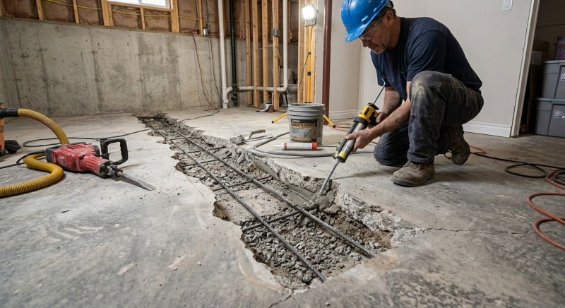Slab Foundation Repair in Skagit County, WA